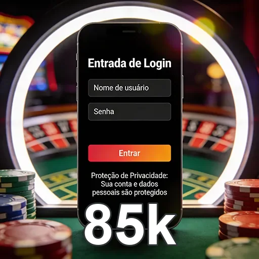 Saque pelo celular no app 85k com mais conveniência