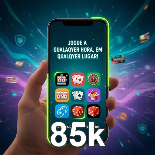 App 85k com Pix, depósitos e saques no celular