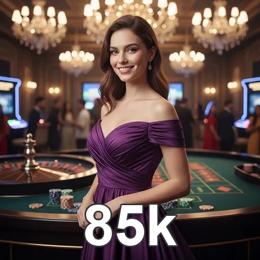 App 85k com suporte seguro em interface glassmorphism