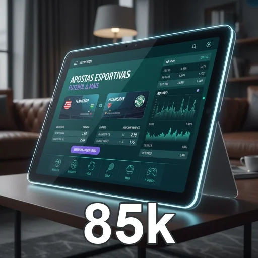 Central de ajuda mobile da 85k em tela de celular